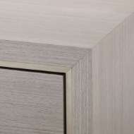 Picture of BLAKE 3-DRAWER SIDE TABLE, TAUPE GRAY