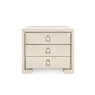 Picture of BLAKE 3-DRAWER SIDE TABLE, BLANCHED OAK