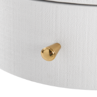 Picture of BODRUM SIDE TABLE, VANILLA