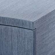 Picture of BARDOT 3-DRAWER SIDE TABLE, NAVY BLUE