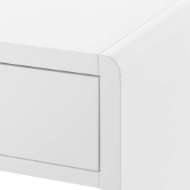 Picture of BENJAMIN 1-DRAWER SIDE TABLE, WHITE PEARL