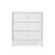 Picture of BERGAMO 3-DRAWER SIDE TABLE, WHITE PEARL
