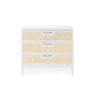 Picture of ASTOR 3-DRAWER SIDE TABLE, VANILLA