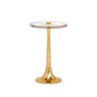 Picture of ANTONIA SIDE TABLE, POLISHED BRASS