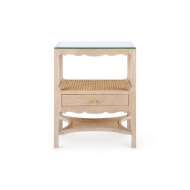 Picture of ARIANNA 1-DRAWER SIDE TABLE, SAND