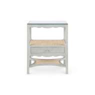 Picture of ARIANNA 1-DRAWER SIDE TABLE, SOFT GRAY