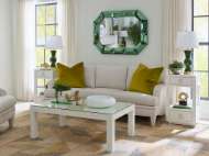 Picture of PARSONS COFFEE TABLE, CHIFFON WHITE