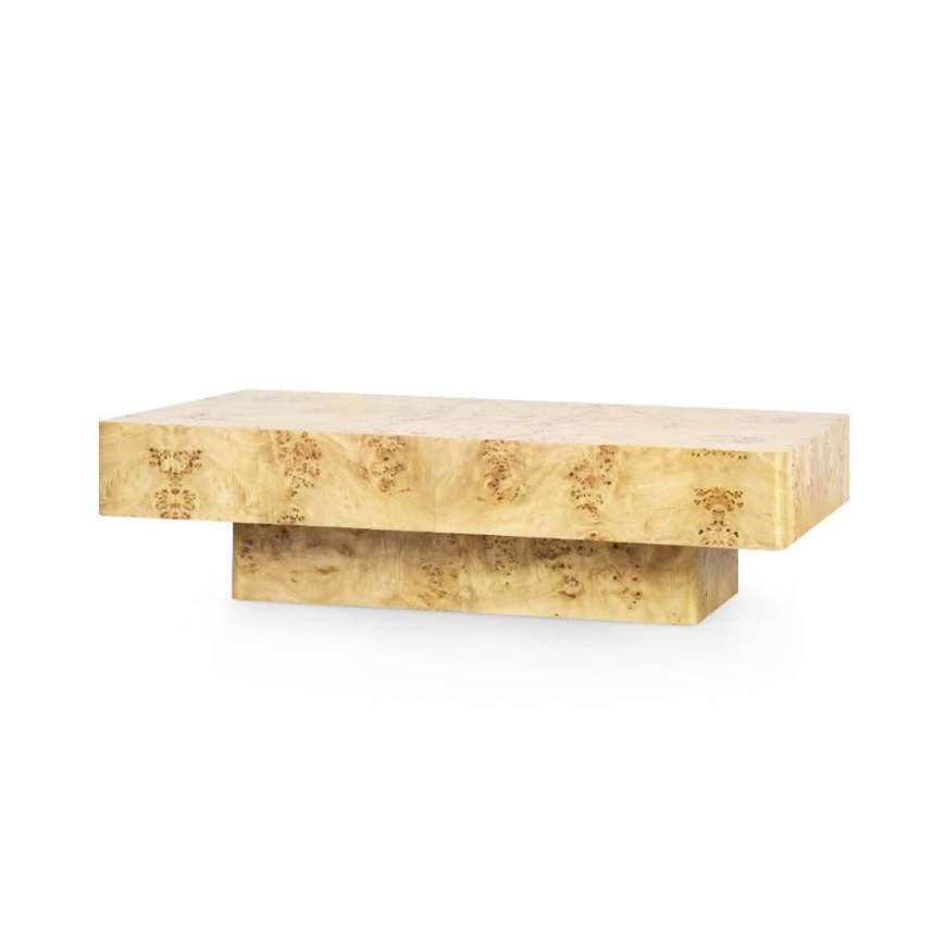 Picture of NORMA LARGE RECTANGULAR COFFEE TABLE, BURL