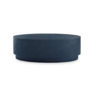 Picture of MILA OVAL COFFEE TABLE, BLUE STEEL