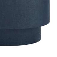 Picture of MILA OVAL COFFEE TABLE, BLUE STEEL