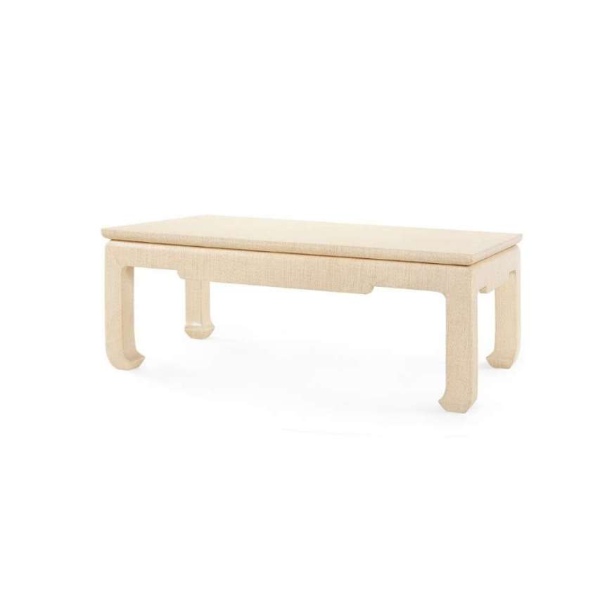 Picture of BETHANY LARGE RECTANGULAR COFFEE TABLE, NATURAL TWILL