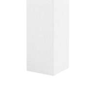 Picture of VALENTINA GRASSCLOTH GAME TABLE, CHIFFON WHITE