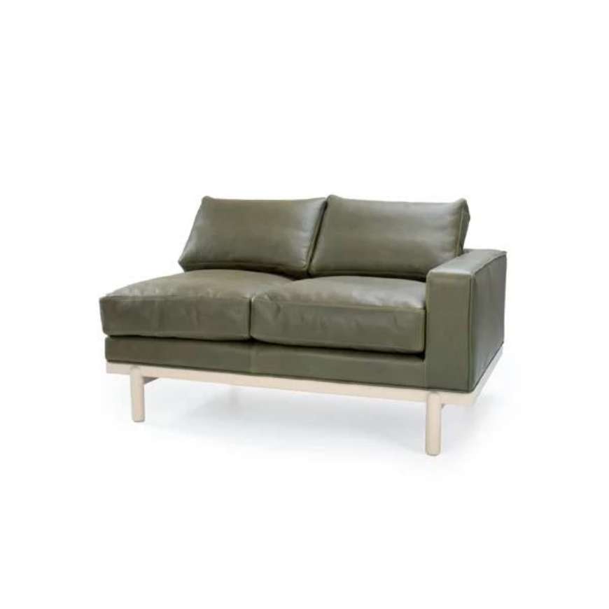 Picture of CANTOR RIGHT ARM LEATHER SOFA