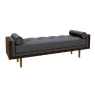 Picture of MAXWELL LEATHER BENCH