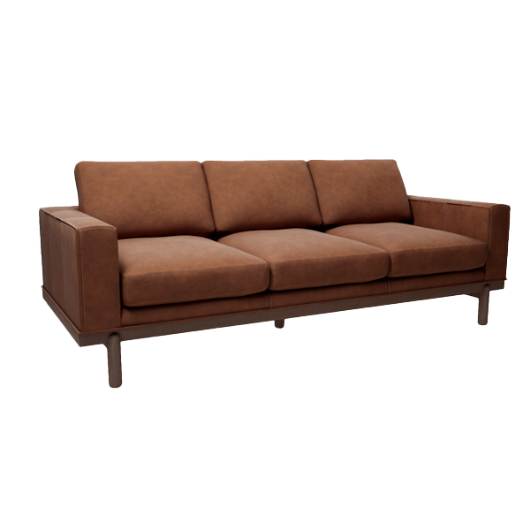 Picture of CANTOR 84" LEATHER SOFA