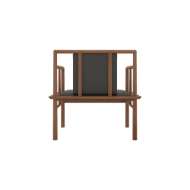 Picture of MING LEATHER LOUNGE CHAIR