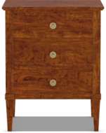 Picture of MONACO THREE DRAWER NIGHTSTAND