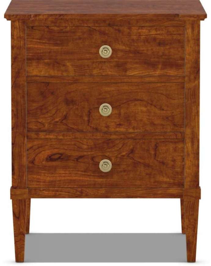 Picture of MONACO THREE DRAWER NIGHTSTAND