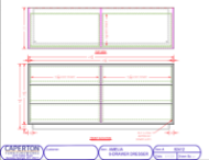 Picture of AMELIA SIX DRAWER DRESSER