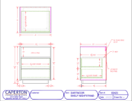 Picture of DARTMOOR TOP SHELF NIGHTSTAND