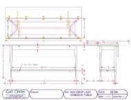 Picture of AVA DROP LEAF TABLE