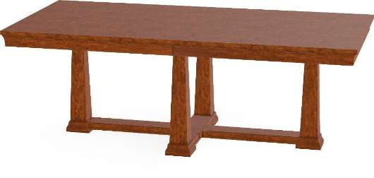 Picture of LATHAM PEDESTAL DINING TABLE