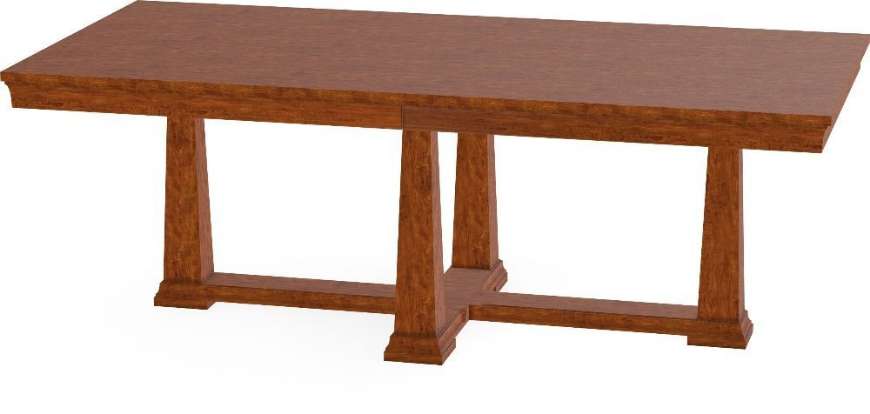 Picture of LATHAM PEDESTAL DINING TABLE