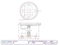 Picture of GRETTA ROUND FIXED 42"