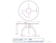 Picture of LEDA COCKTAIL TABLE