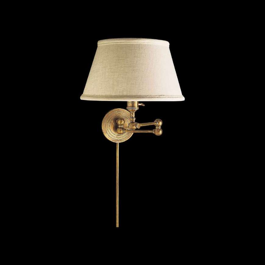 Picture of BOSTON SWING ARM WITH LINEN SHADE