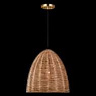 Picture of NORMAN LARGE WICKER PENDANT