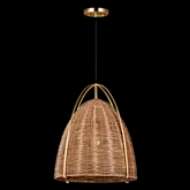 Picture of NORMAN LARGE WICKER PENDANT