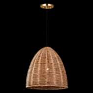Picture of NORMAN LARGE WICKER PENDANT
