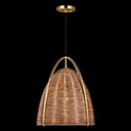Picture of NORMAN LARGE WICKER PENDANT