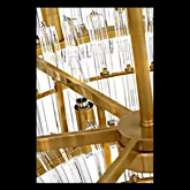 Picture of RHINE 34" THREE TIER CHANDELIER