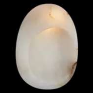 Picture of ESCULPA 14" ROUNDED ALABASTER WALL LIGHT