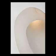 Picture of ESCULPA 14" ROUNDED ALABASTER WALL LIGHT