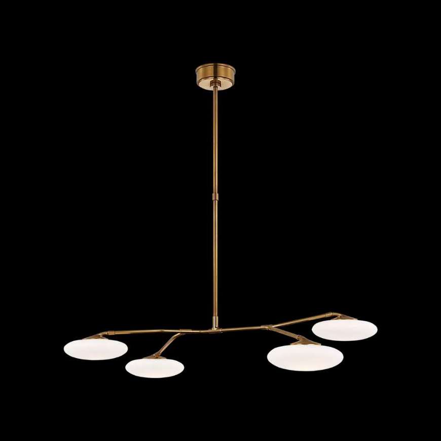 Picture of BRINDILLE LARGE FOUR LIGHT CHANDELIER