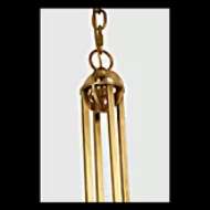 Picture of GRACIE MEDIUM CAPTURED GLOBE PENDANT WITH WHITE GLASS