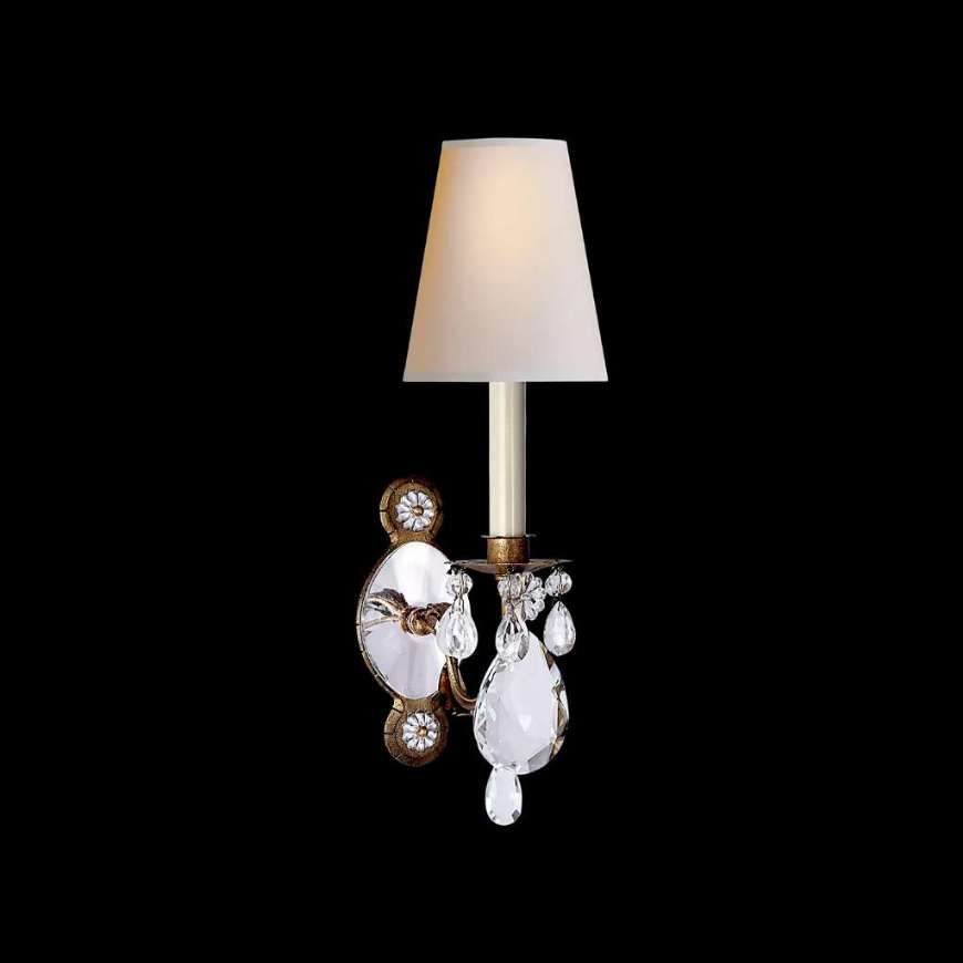 Picture of YVES CRYSTAL SINGLE ARM SCONCE