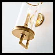 Picture of GLENDON SMALL HURRICANE SCONCE