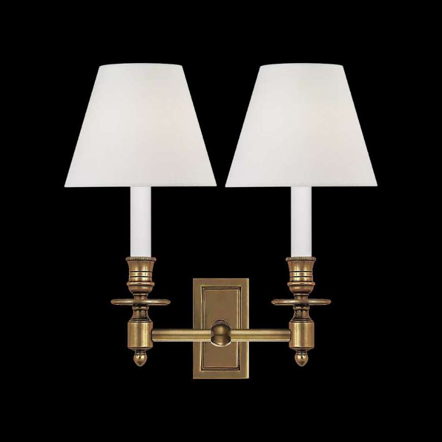 Picture of FRENCH DOUBLE LIBRARY SCONCE