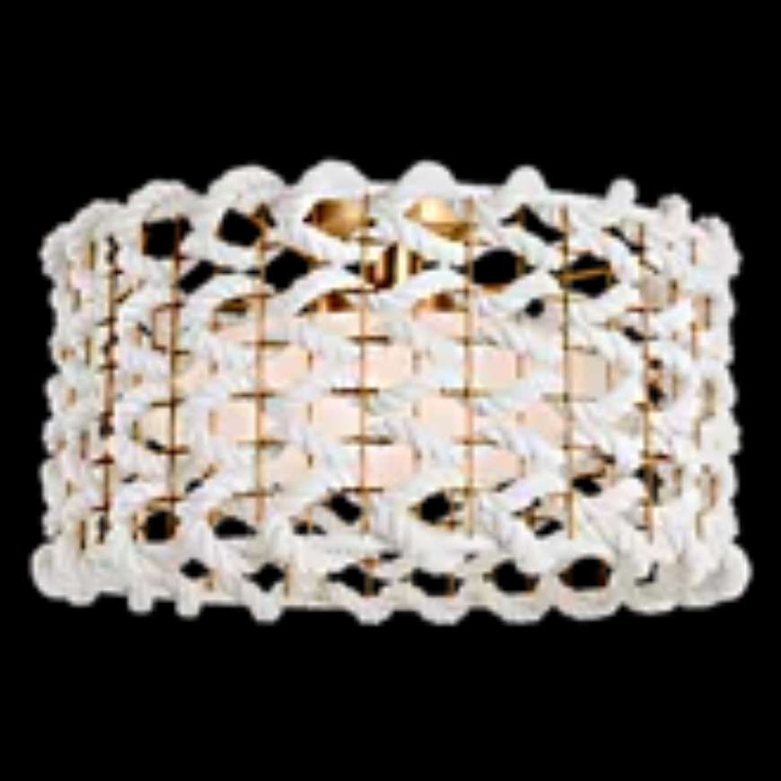 Picture of CATANIA 17" FLUSH MOUNT WITH WOVEN ROPE