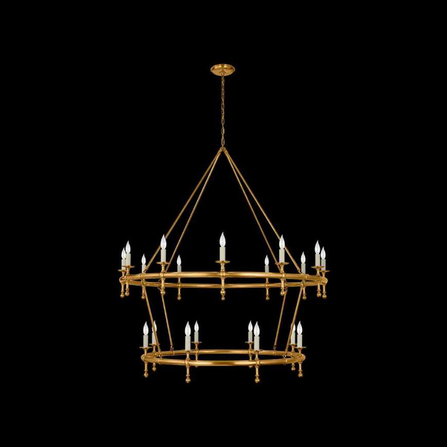 Picture of CLASSIC 54" TWO-TIER RING CHANDELIER