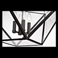 Picture of LORINO LARGE LANTERN WITH CLEAR GLASS