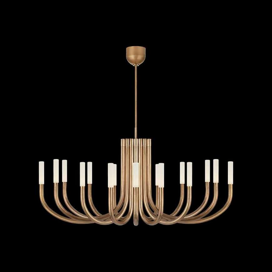 Picture of ROUSSEAU LARGE OVAL CHANDELIER