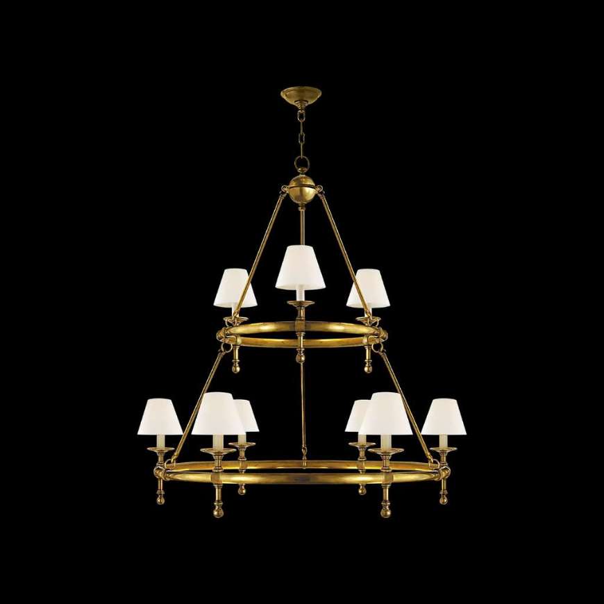 Picture of CLASSIC TWO-TIER RING CHANDELIER