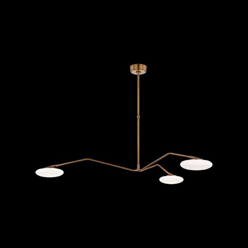 Picture of BRINDILLE EXTRA LARGE THREE LIGHT CHANDELIER