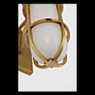 Picture of GRACIE TALL BRACKETED SCONCE WITH WHITE GLASS