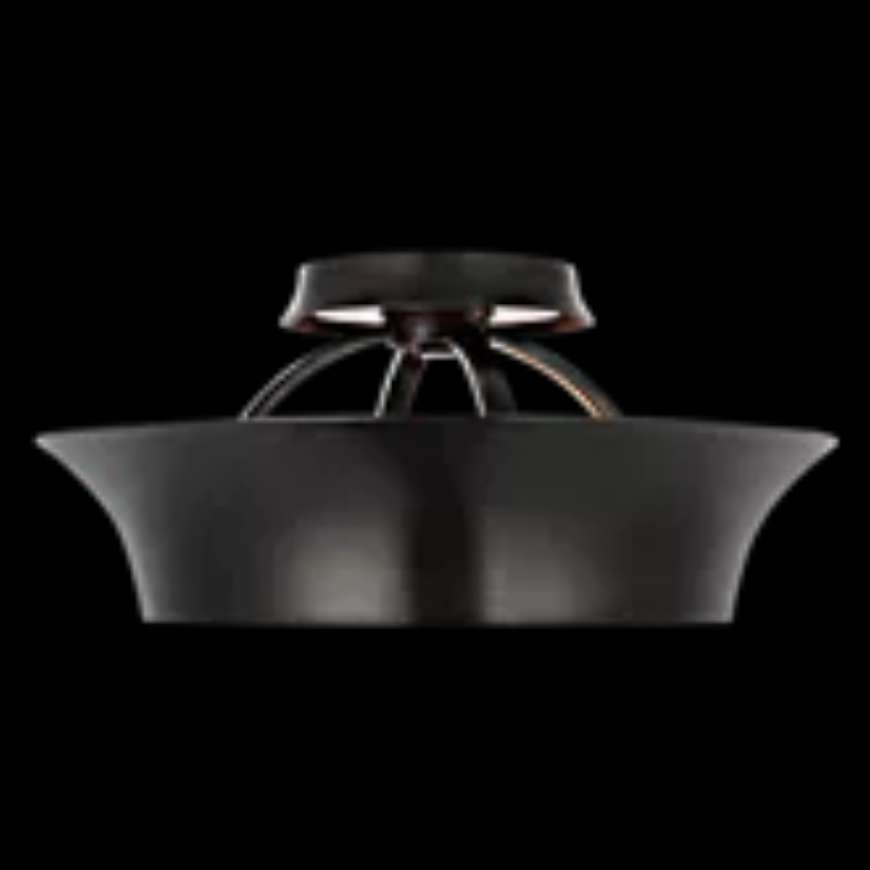 Picture of GARLAND 15" DUAL LIT RING SEMI-FLUSH MOUNT